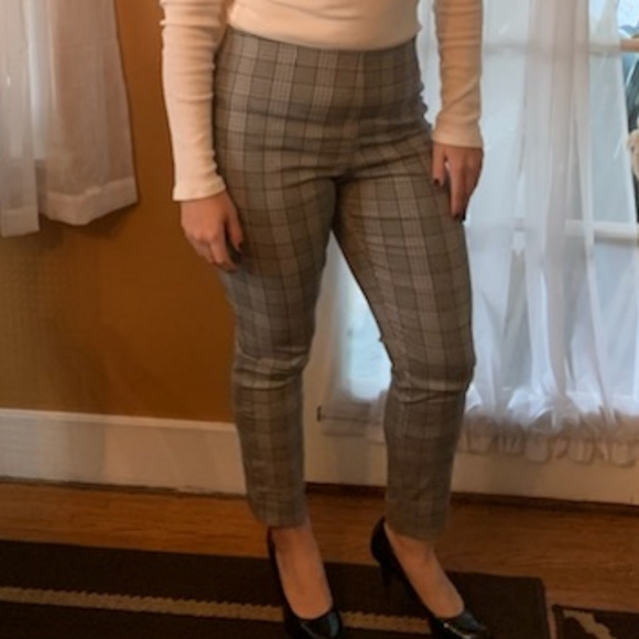 A New Day Plaid Straight Leg Dress Pants - Picture 8 of 8